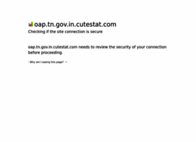 Oap.tn.gov.in.cutestat.com