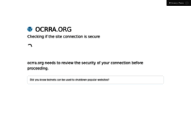 Ocrra.org