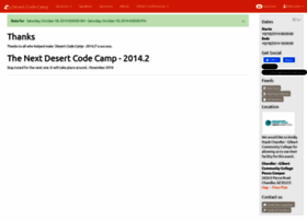 Oct2014.desertcodecamp.com