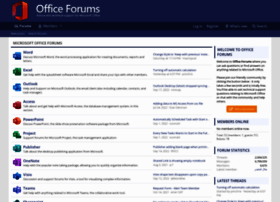Office-forums.com