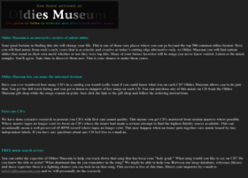 oldiesmuseum.com