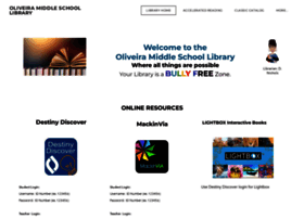 Oliveiramiddleschoollibrary.weebly.com