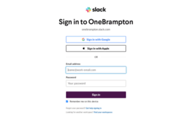 Onebrampton.slack.com