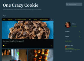 Onecrazycookie.blogspot.com