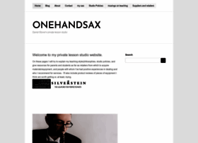 Onehandsax.com