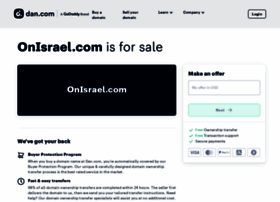 onisrael.com