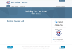 Online-courses.amersc.com