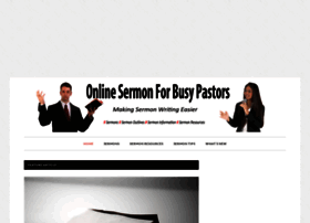 online-sermon-for-busy-pastors.com