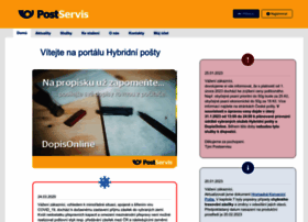 online.postservis.cz