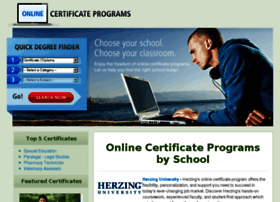 onlinecertificateprograms.org