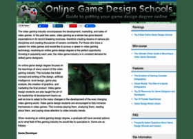 Onlinegamedesignschools.org