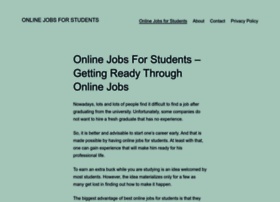 onlinejobsforstudents.in