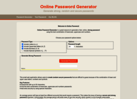 onlinepasswordgenerator.net