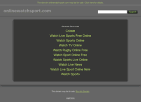 onlinewatchsport.com