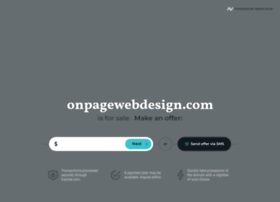 onpagewebdesign.com
