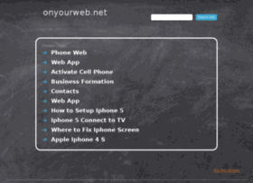 onyourweb.net