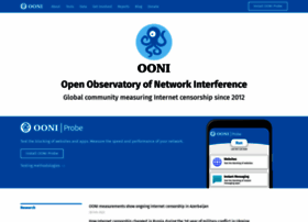 Ooni.torproject.org