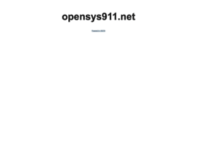 opensys911.net