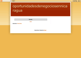 oportunidadesdenegociosennicaragua.blogspot.com
