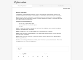 Opternative.acuityscheduling.com