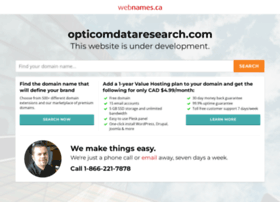 Opticomdataresearch.com