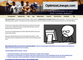Optimizelineups.com