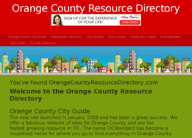 orangecountyresourcedirectory.com