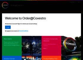 Order.covestro.com