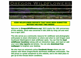 Oregonwildflowers.net