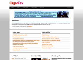 Organfax.co.uk