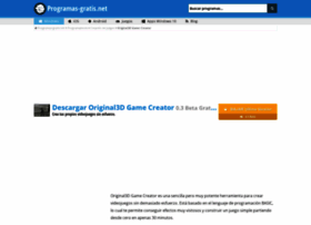 original3d-game-creator.programas-gratis.net