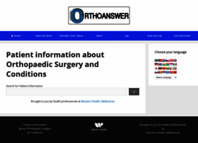 Orthoanswer.org