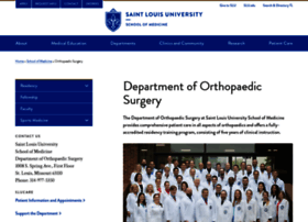 Orthopedics.slu.edu