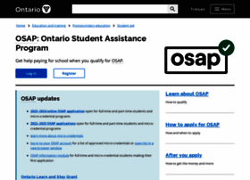 Osap.gov.on.ca