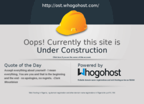 Ost.whogohost.com