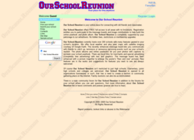 Ourschoolreunion.com