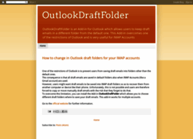 Outlookdraftfolder.blogspot.com