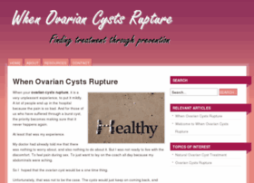 ovariancystsrupture.com