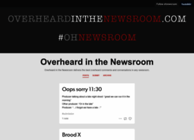 overheardinthenewsroom.com