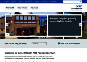 oxfordhealth.nhs.uk