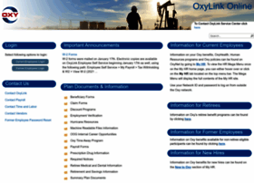 Oxylink.oxy.com