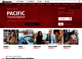 Pacifictranscription.com.au