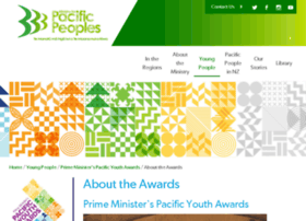 Pacificyouthawards.org.nz