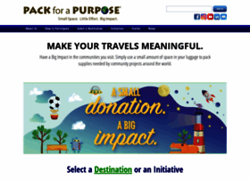 Packforapurpose.org