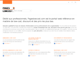 pageslowcost.fr