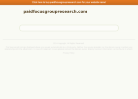 paidfocusgroupresearch.com