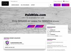 Paidride.com
