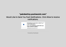 Pakdestiny.pushassist.com