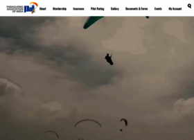 paraglidingassociationofindia.org