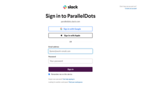 Paralleldots.slack.com